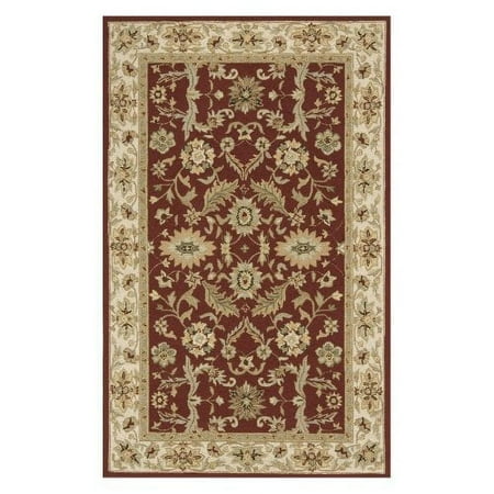 Momeni Veranda Indoor/Outdoor Area Rug - Burgundy