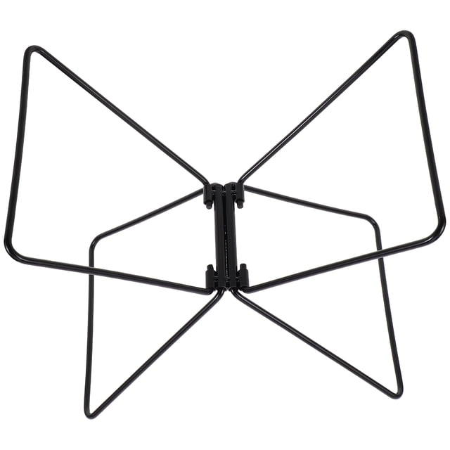 Support de Glacière en Acier Inoxydable pour Camping en Plein Air, Pliable et Portable, Support de Glacière de Randonnée, Étagère de Rangement pour Pique-Nique et Barbecue