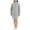 Light Gray, variant on Hilary Radley Women's Mock Neck Sweater Dress (Light Heather Gray, Large)