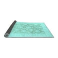 thumbnail image 2 of Ahgly Company Indoor Rectangle Oriental Light Blue Traditional Area Rugs, 5' x 7', 2 of 4