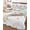 White, variant on Twin Quilt Bedding Set, Blue Yellow Cartoon Reversible Summer Quilt 3 Pieces, Star Cute Hobbyhorse Train Cloud Lightweight Bedspreads Coverlets with 2 Pillow Shams for All Seasons