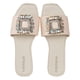thumbnail image 3 of Huarache Para Mujer CASTALIA 561-71 Blanco Aplicación con cristales, 3 of 3