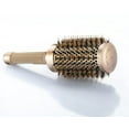 Blow Dry Round Hair Brush with Natural Boar Bristles for Blowdrying