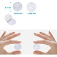 thumbnail image 5 of Self Adhesive Dots, Strong Adhesive 450 Pcs (225 Pairs) 0.59 inch Diameter Sticky Back Nylon, Dots with Waterproof Sticky Glue Tapes, Suitable for Classroom, Office, Home, 5 of 6