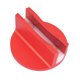 thumbnail image 2 of Almohadilla magnética ranurada para gato de coche, adaptador de soldadura de aluminio, soporte de gato, disco de elevación para Rojo, 2 of 9