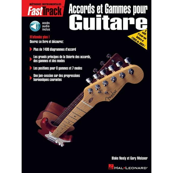 Fasttrack Guitar Chords & Scales - French Edition Book/Online Audio (Paperback)