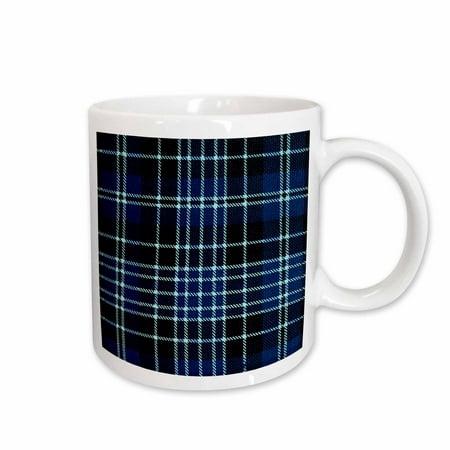 

3dRose Image of CLERGY or Priesthood Clan Kilt Scottish Tartan Plaid Pattern - Ceramic Mug 15oz (mug_297221_2)