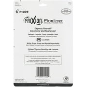 FriXion, PIL11452, Fineliner Erasable Marker Pens, 12 / Set