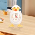 thumbnail image 4 of Cartoon Egg Shell Chicken Alarm Clock, Cute Alarm Clock Fun Multifunctional  For Bedroom White, 4 of 8