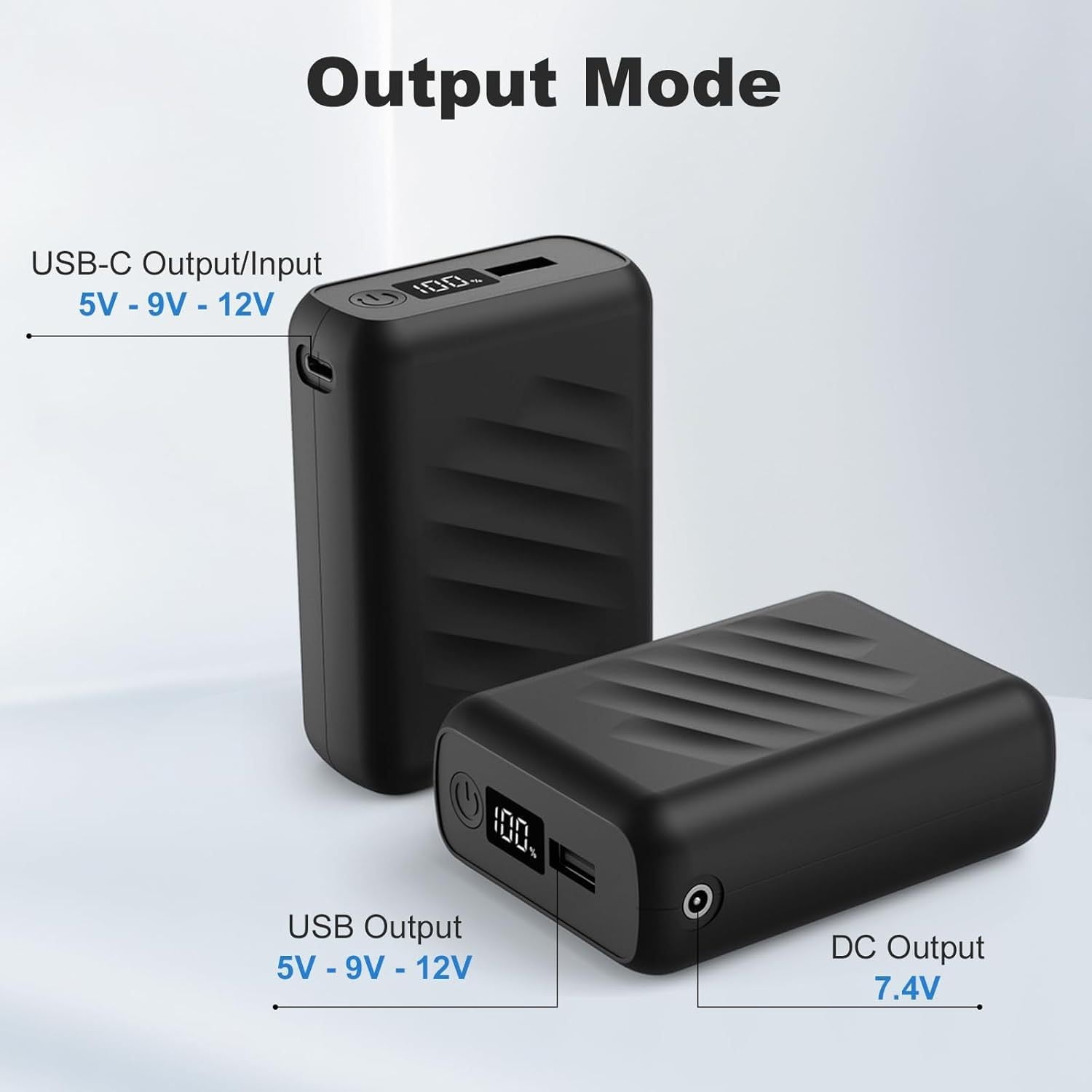 Shinefuture   20000 mAh Portable Power Pack, Overcharge Protection Battery  Pack