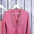 thumbnail image 3 of 1 pieza vintage suéter chal clips cárdigan Clips para mujer - oro Sunnimix Sweater Cardigan Clip, 3 of 7
