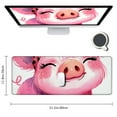thumbnail image 2 of nygtbtfer Mouse Pad Farm Animal Funny Cute Wearing Gaming Mouse Pad Rubber Large Mousepad for Computer Desk Laptop Office Work, 2 of 6