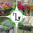 Planter Box Brackets, Adjustable Window Boxes Planters Brackets with