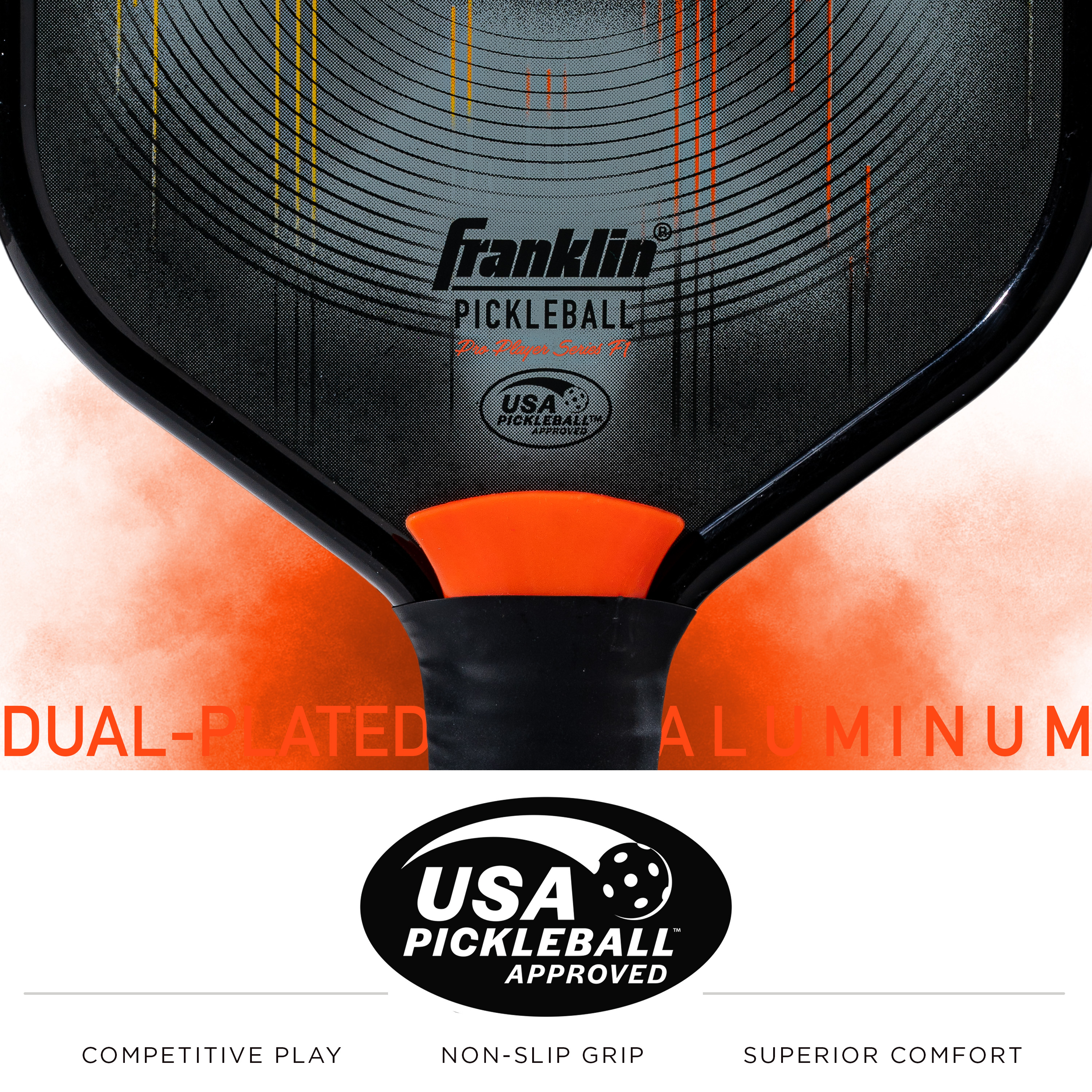 Franklin Sports Pickleball Paddle, Pro Player Aluminum photo 4