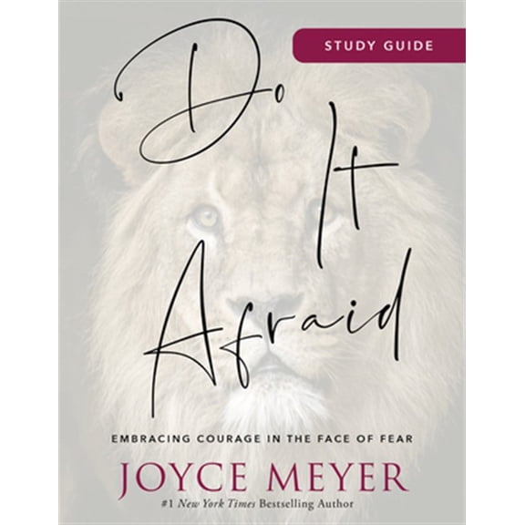 Pre-Owned Do It Afraid Study Guide: Embracing Courage in the Face of Fear (Paperback) 1546026320 9781546026327