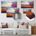 thumbnail image 4 of Designart "EFlowal Terrain I" Abstract Impressionism Metal Art Living Room, 4 of 5