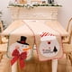thumbnail image 5 of Mantel navideño rectangular Poliéster 34 * 178 cm Patrones de árboles de Navidad para decoración de mesa navideña, Mantel navideño impreso Mantel absorbente Decoración de año nuevo （B) brillar Electrónica, 5 of 5