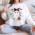 thumbnail image 5 of Lace Ghost Coquette Halloween Girly Ghost Lacey – T-Shirt, Hoodie & Sweatshirt – Halloween Trendy Style – Fun & Festive Wear, 5 of 6