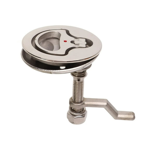 316 Stainless Steel Boat Cam Latch Adjustable Marine Cam Latch With Back Plate Marine Ship Floor Buckle Pull ,Accessories