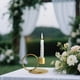 thumbnail image 4 of Eoozwa Metal Taper Candle Holder, Candle Holders for Candlesticks Retro Iron Taper Candle Holders with Handle Emergency Candle Holder, 4 of 5