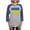 Heather/Blue, variant on CafePress - Ukraine Flag Long Sleeve T Shirt - Womens Baseball Tee