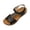 Black, variant on Adjustable Buckle Comfort Shoes, Summer Sandals,Womens Wedge Ankle Strap Open Toe Dressy Walking Low Sandal Hollow Out Retro Soft Soled Casual Adjustable Slip On Wedges Arch Support Slippers, Black 6