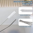thumbnail image 3 of Juego De 20 Cepillos para Biberones De Acero Inoxidable, Limpiador de Popotes Largos, Cepillo de Limpieza de Laboratorio, Cepillos de Limpieza para Popotes, para Lavar Vasos De Agua Y Pajitas, 3 of 4
