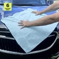 thumbnail image 6 of (2 pack) Auto Drive Car Cleaner Absorbent Microfiber Drying Towel, 6 Sq. Ft., Blue, 6 of 6