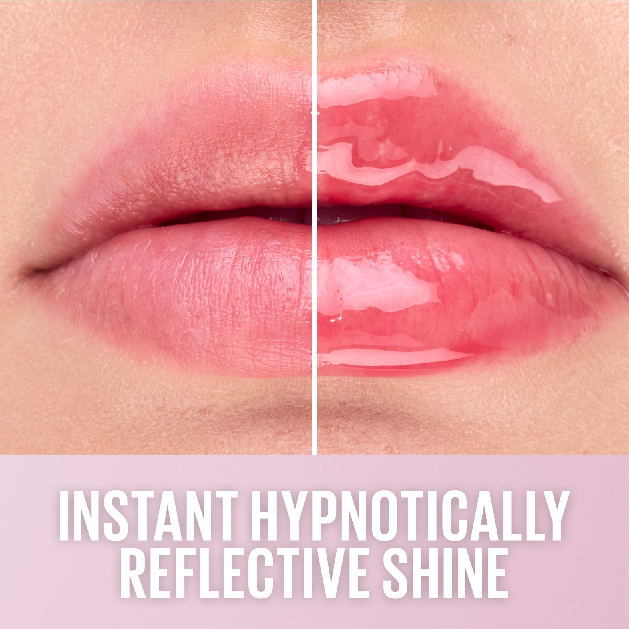 Maybelline Lifter Oil-in-Gel Lip Gloss Lip Oil with Hyaluronic Acid, Melon-ade, 0.22 oz