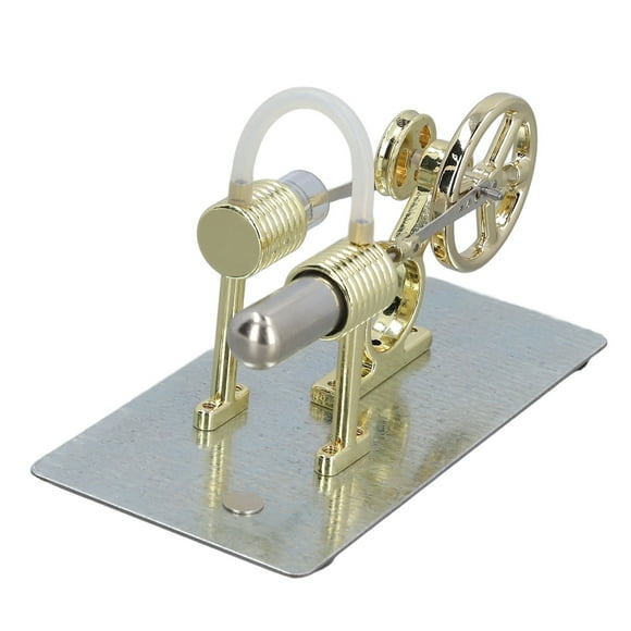 Engine Stirling Engine Kit Educational 16 Cylinder Scientific Principle Easy To Assemble Steam Engine Model