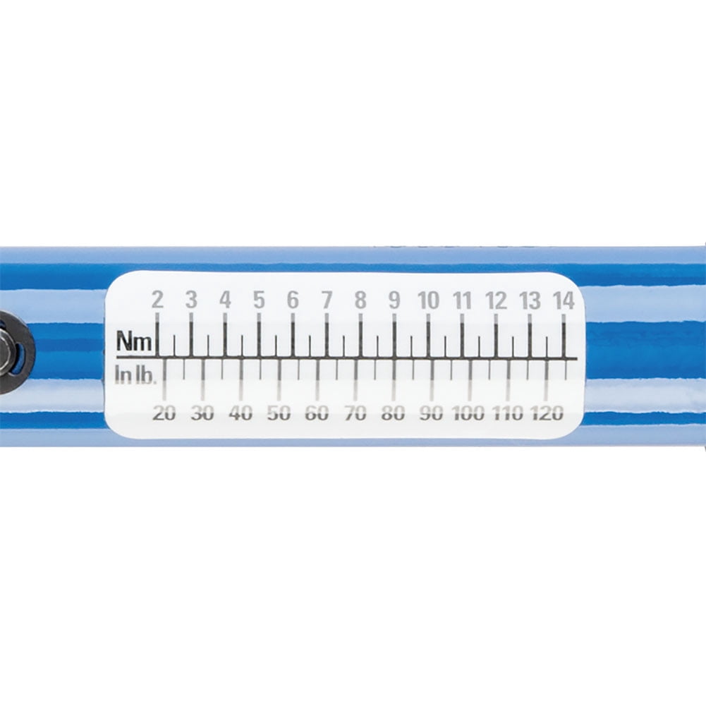 Park Tool TW-5.2 3/8" Ratcheting Click-Type Torque Wrench 2-14 Nm Range w/ Case