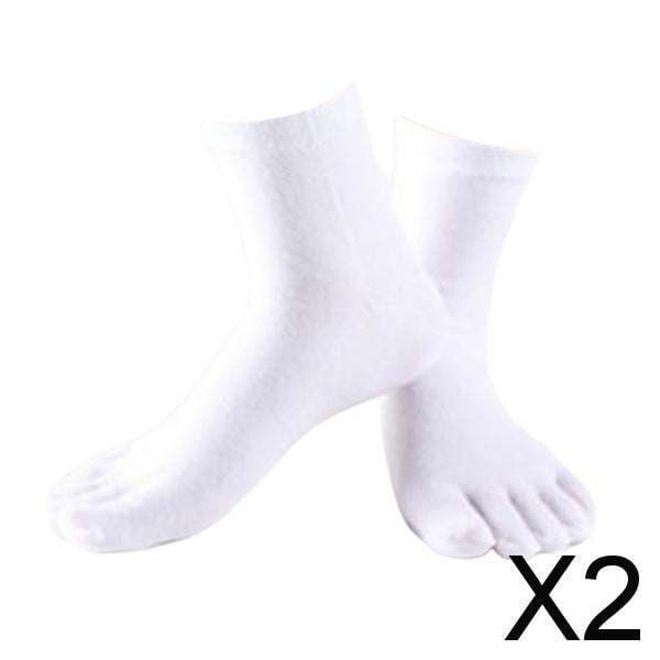 2x Calcetines de 5 para Mujeres Y Hombres, Calcetines de de Tripución, Calcetines Elásticos Casuales Deportivos 2 piezas