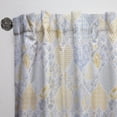 thumbnail image 3 of Designart 'Patchwork Hearts Pattern' Patterned Curtain Panel, 3 of 5
