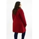 thumbnail image 3 of Abrigo semi formal Roman Fashion /Tallas Extras, 2103 (Rojo) rojo 42, 3 of 7