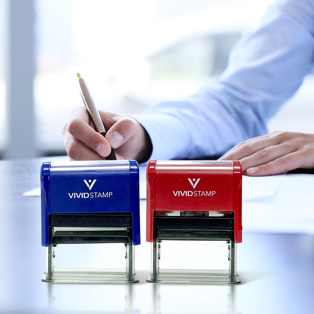 (3 pack) All Quality Adults Only 18+ Self-Inking Rubber Stamp | Professional Business Branding (Red Ink) - Q-400