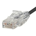 thumbnail image 3 of Monoprice SlimRun - Câble de Raccordement - RJ-45 (M) à RJ-45 (M) - 10 ft - 0.1 in - UTP - CAT 6 - booted, snagless, stranded - black, 3 of 5