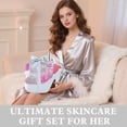 thumbnail image 5 of Spa Luxetique Gift Baskets for Women, 8 Pcs Cherry Blossom Birthday Gifts Ideas for Mom, Bath and Body Gift Sets for Her, Home Spa Kits, 5 of 7