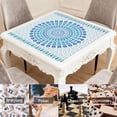 thumbnail image 6 of Boho Design Extra Large Rubber Playing Pad 31.5 Inch Square Mahjong Table Mat Features Non-Slip Grip and Noise Reducing Properties for Tiles and Cards, 6 of 7