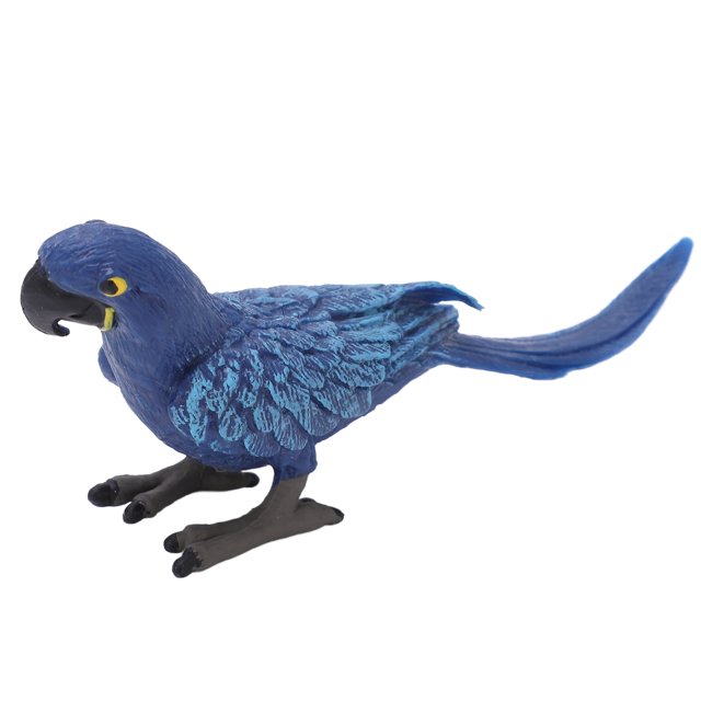 Figuras de Pájaros Modelo de Guacamayo Azul Figuras de Animales Vivos Reales Modelo de Pájaro Regalo para Decoración de Juguetes de Educación Temprana ANGGREK Otros