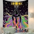 thumbnail image 4 of Other Wall Decor 150x130cm Moon Phase Tapestry Wall Hanging Witchy Tapestry, Witch Tapestry For Bedr, 4 of 5