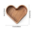 thumbnail image 4 of Bamboo Serving Tray Heart Shaped Cheese Board Charcuterie Board Wood Serving Platters Valentine'S Day Mother Day Kitchen Table Decorations Supplies, 4 of 10