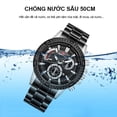thumbnail image 2 of De pulsera Ocio Moda Cristal Hombres Reloj de cuarzo, 2 of 8