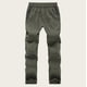 thumbnail image 1 of Pantalones largos para niños y niñas, de moda, de color sólido, desmontables, resistentes al viento y al agua, para senderismo al aire libre, pantalones para niños., 1 of 5