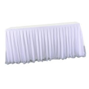 Soft Tulle Table Skirt White Table Cloth Birthday Table Decor Supply - as described, 3 Yards