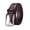 Burgundy, variant on KM Legend Mens Leather Dress Belt for Work Business and Casual(Brown, 36)
