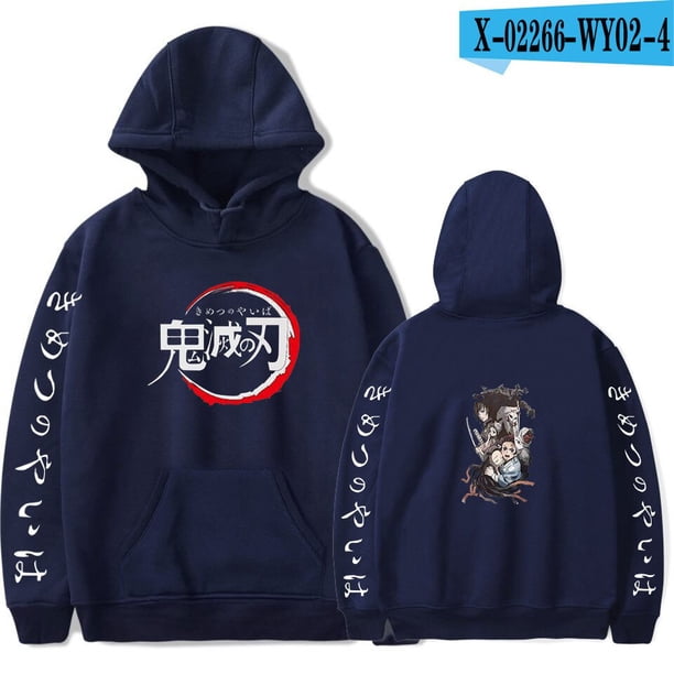 Sudaderas con capucha de Demon slayer para Cosplay, chaqueta informal para niños y adultos, tallas para niños, jersey de Kamado Tanjirou, Jersey Unisex086XL Deng Xun unisex