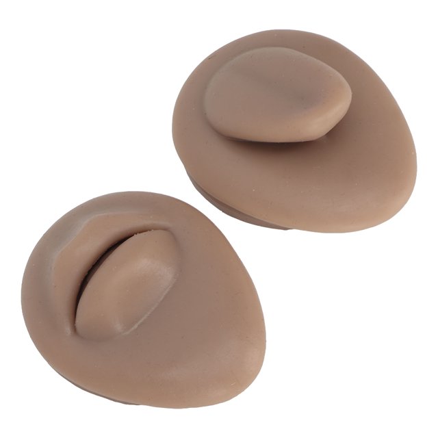 Simulated Mouth Tongue Model, Mouth Tongue Stud Display Model Silicone Small Size Reusable Simple Operating Soft For Jewelry Store Light Skin Color,Medium Skin Color,Deep Skin