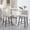 Off White, variant on Noble House Bertis 360° Swivel Bar Stools, Upholstered Linen Kitchen Island Chairs with Metal Legs, Blue, Set of 2