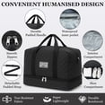 thumbnail image 4 of TRANSLINK Travel Bag for Women Luggage Bag with Trolley Sleeve Airplane Travel Essentials for Flying, 4 of 9