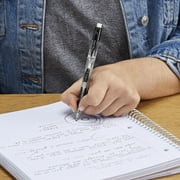 قلم حبر جاف من الورق ، 0.7 مم ، برميل متنوع ، قابل لإعادة التعبئة ، 10 عد
